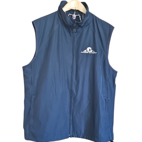 North End Vest mesh inside ventilated  full zipper LEADERSHIP NEW MEXICO logo - Picture 13 of 16